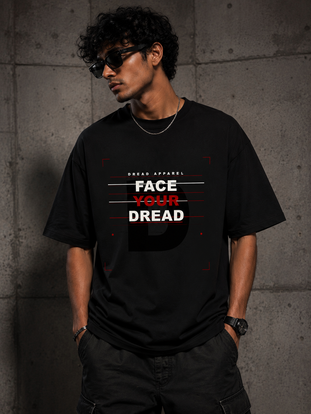Face Your DREAD Oversized Classic T-Shirt