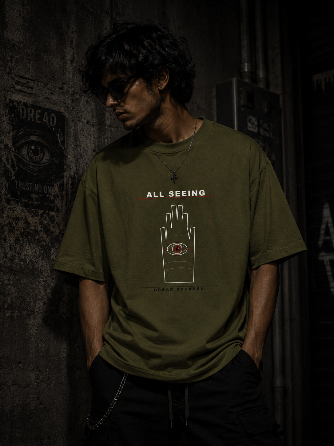 ALL SEEING Unisex Oversized Classic T-Shirt