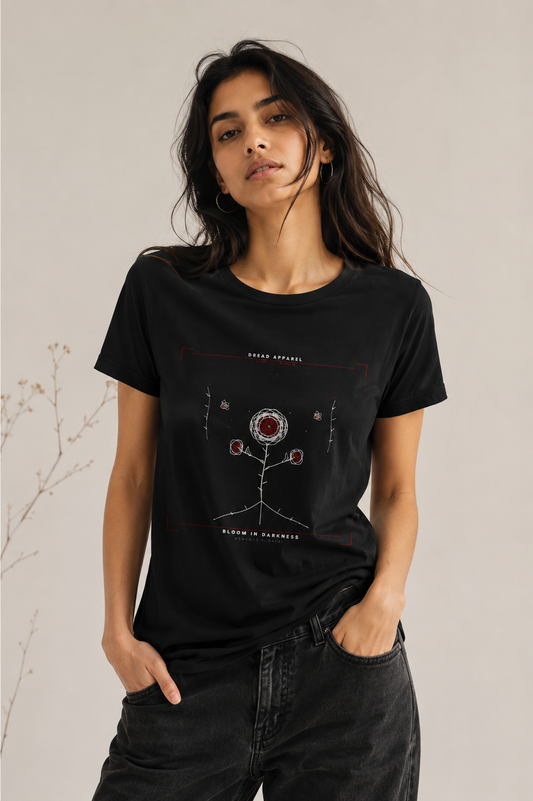 Dark Floral Classic Dread T-Shirt