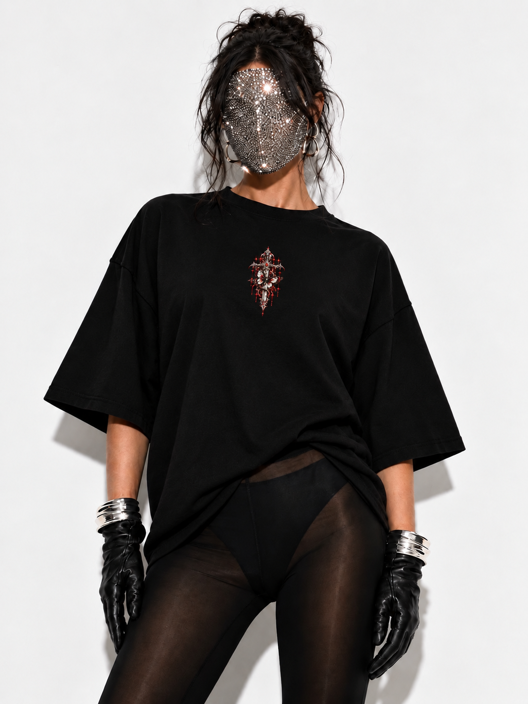 Unisex Terry Antisocial Oversized Tee