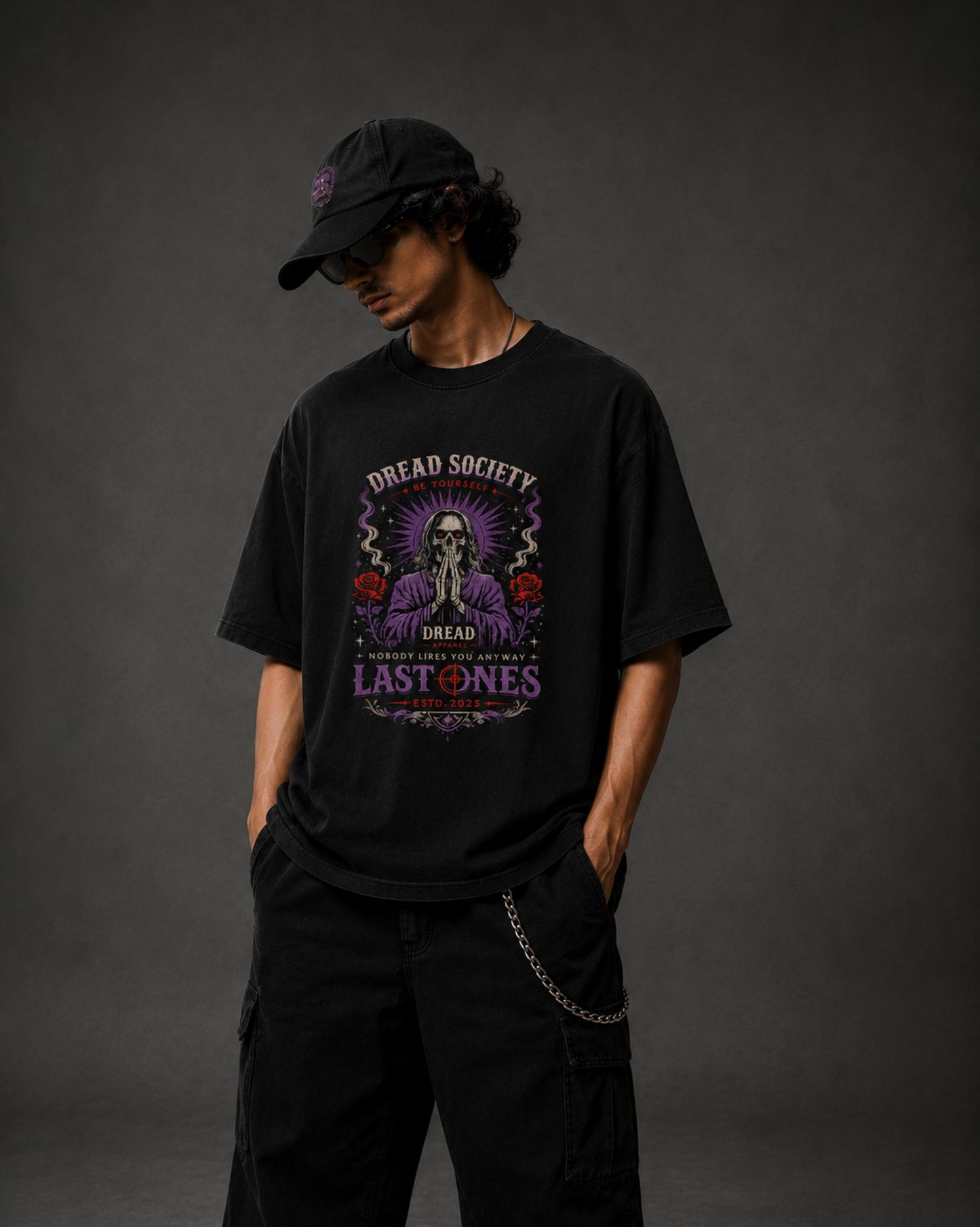 Men's Dread Society Oversized Classic T-Shirt